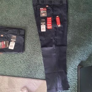 Dickies flex pants almost black navy blue